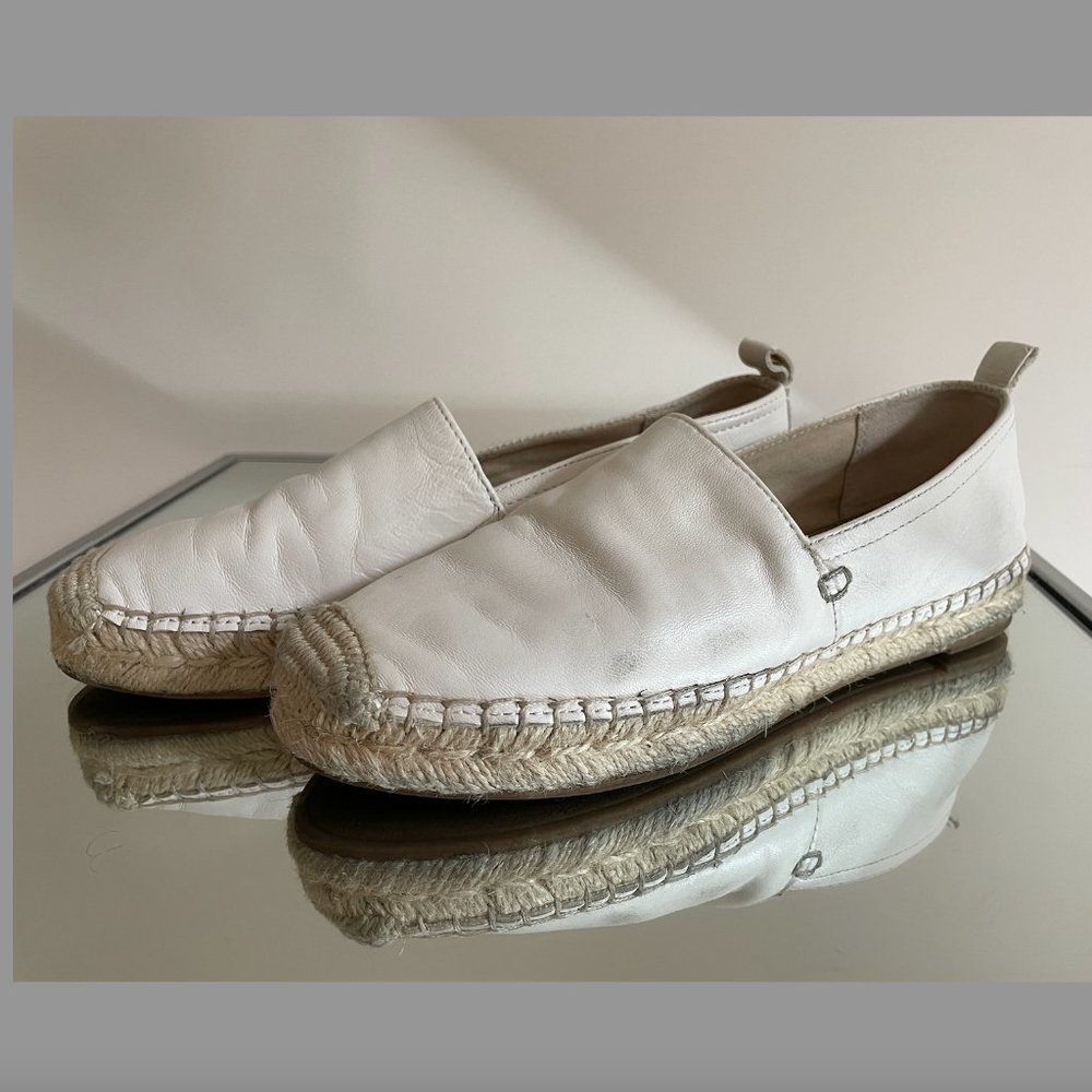 Sam Edelman Krista Espadrille Bright White Women's Size 5
